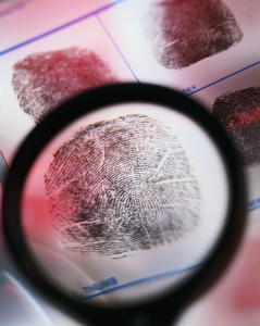 Fingerprints and Magnifying Glass Jesus heals the paralyzed man in Luke 5
