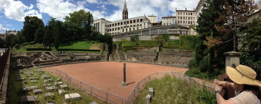 Amphitheater at Lyon, France